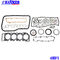Kit complet d'ensemble de garniture de nouvelle révision d'Isuzu 4HF1 plein pour des pièces de rechange de moteur